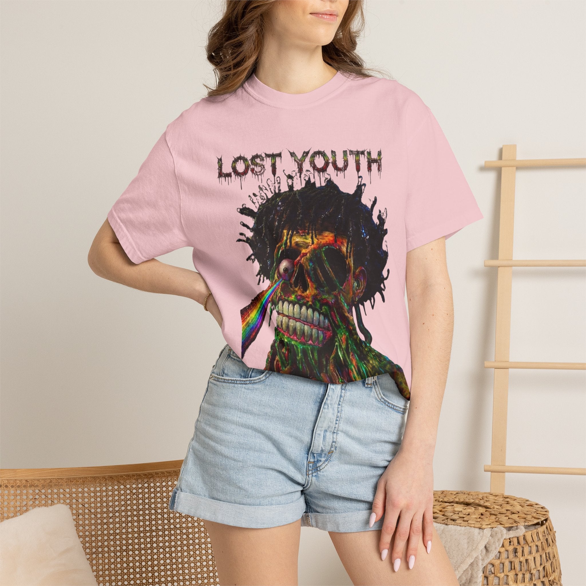 Lost Youth Generation Z  — Grunge Horror Graphic Tee