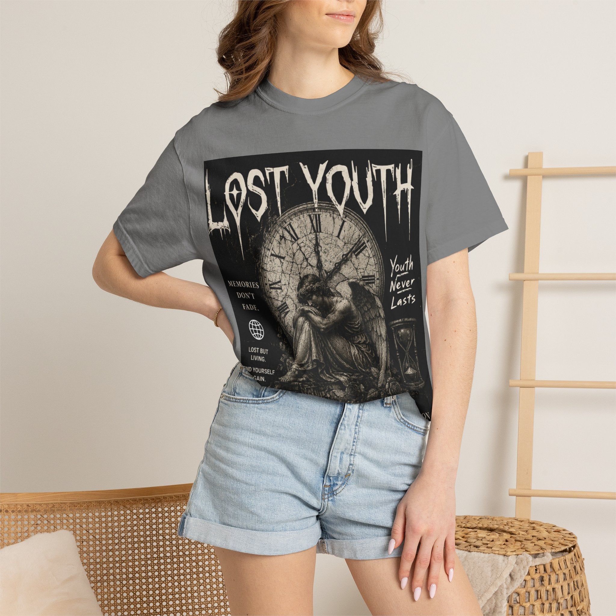 Lost Youth Graphic T-Shirt — Memories Don't Fade Tee