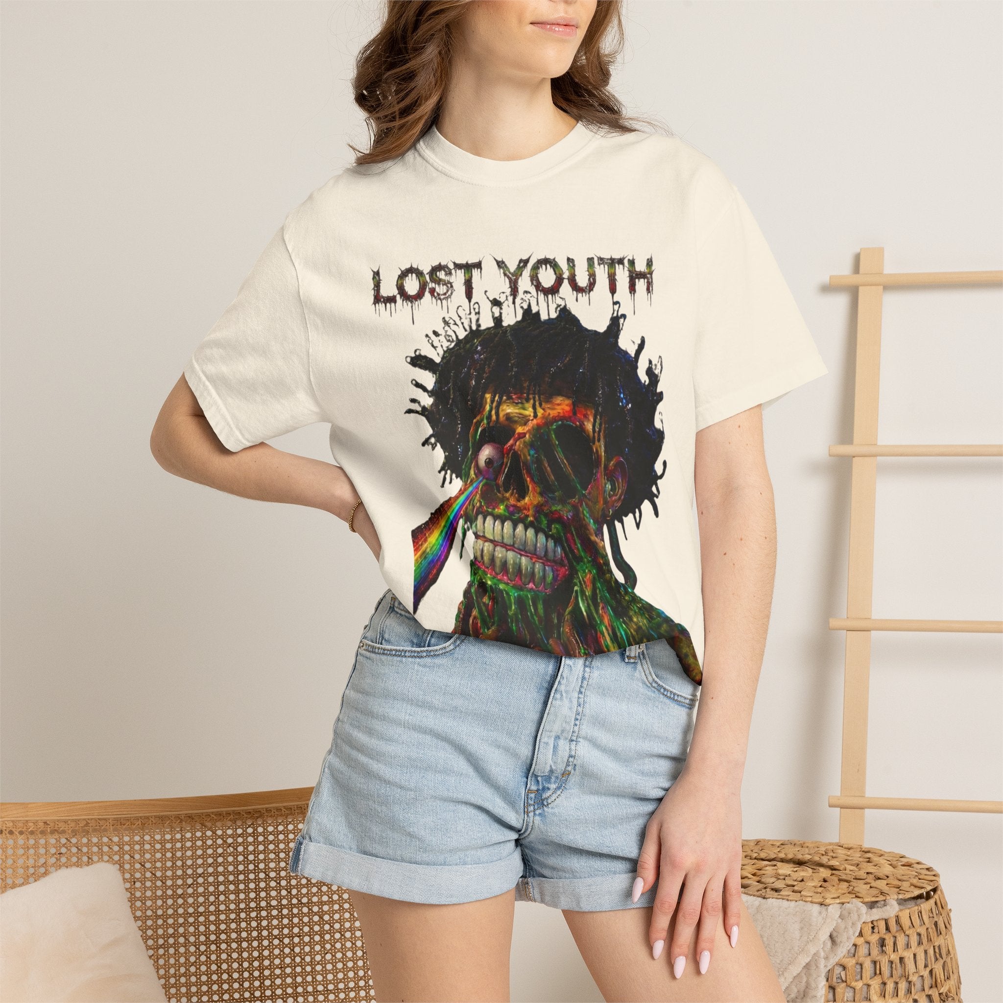 Lost Youth Generation Z  — Grunge Horror Graphic Tee