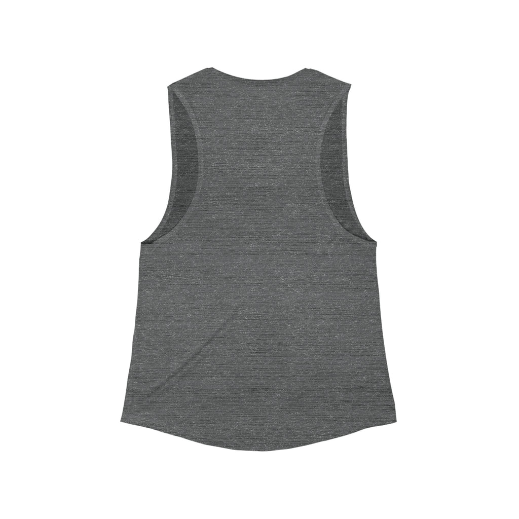Women's Scoop Muscle Tank — LBC Collection Logo Tank Top