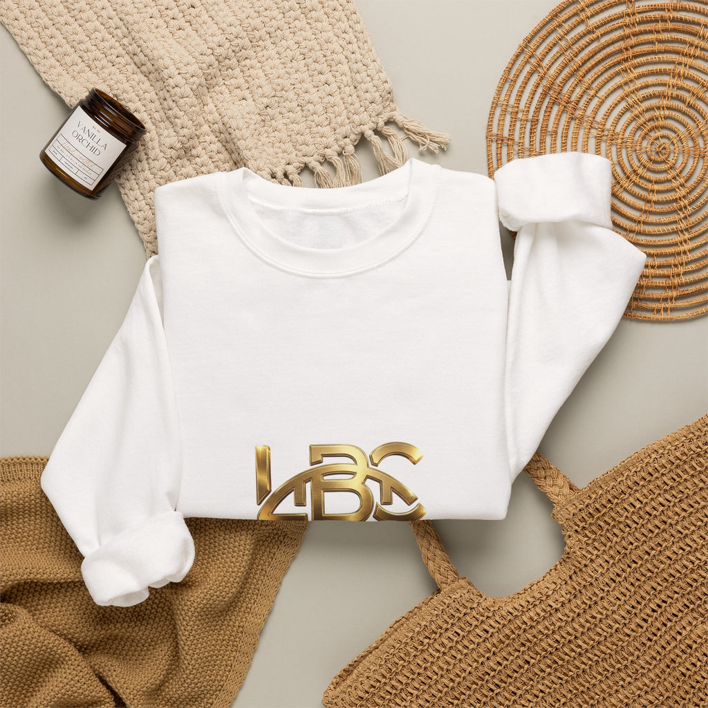 Long Beach LA Gold Logo Crewneck Sweatshirt