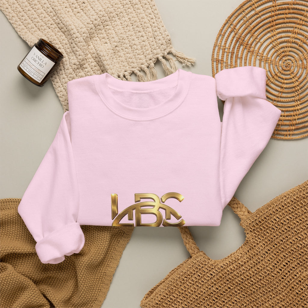 Long Beach LA Gold Logo Crewneck Sweatshirt