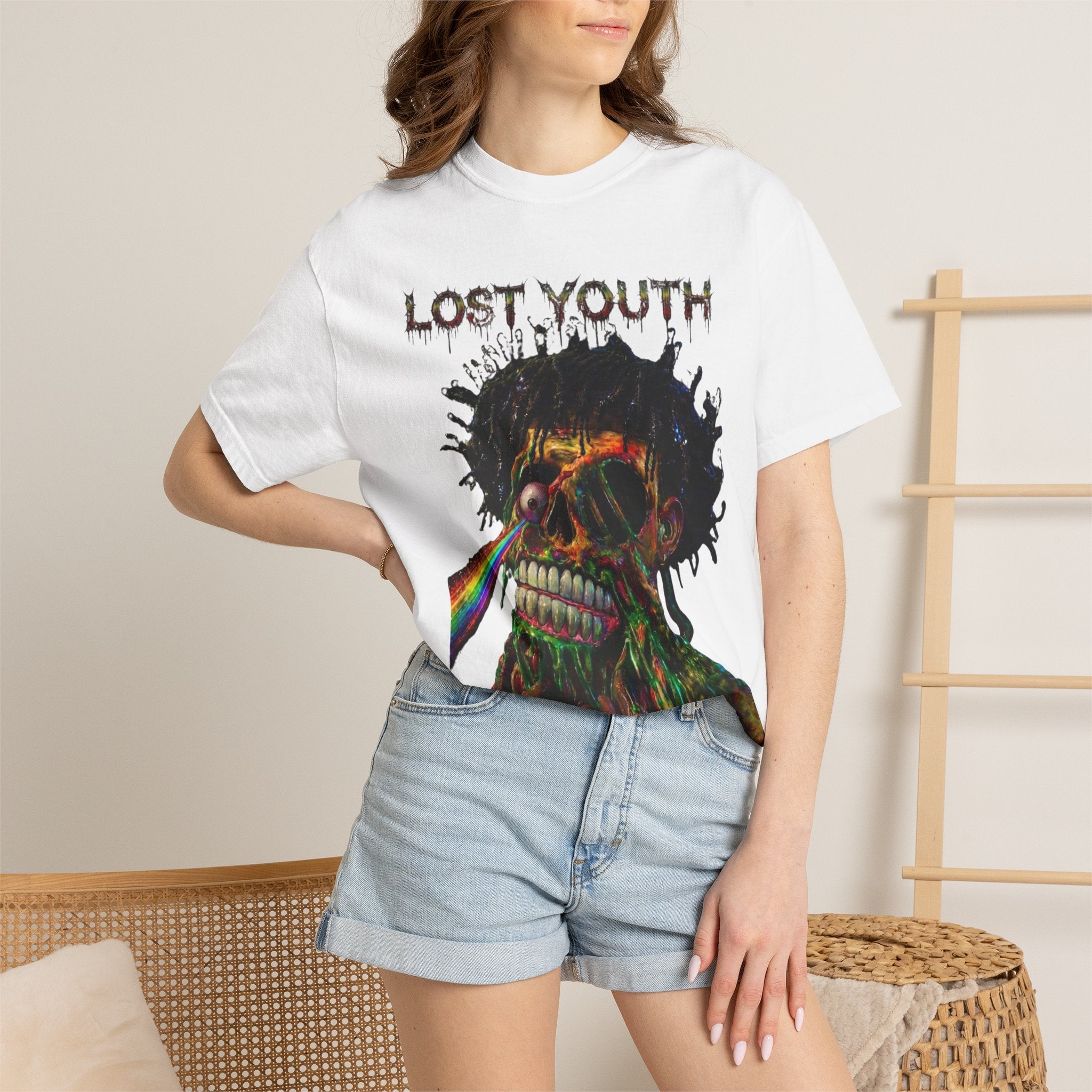 Lost Youth Generation Z  — Grunge Horror Graphic Tee