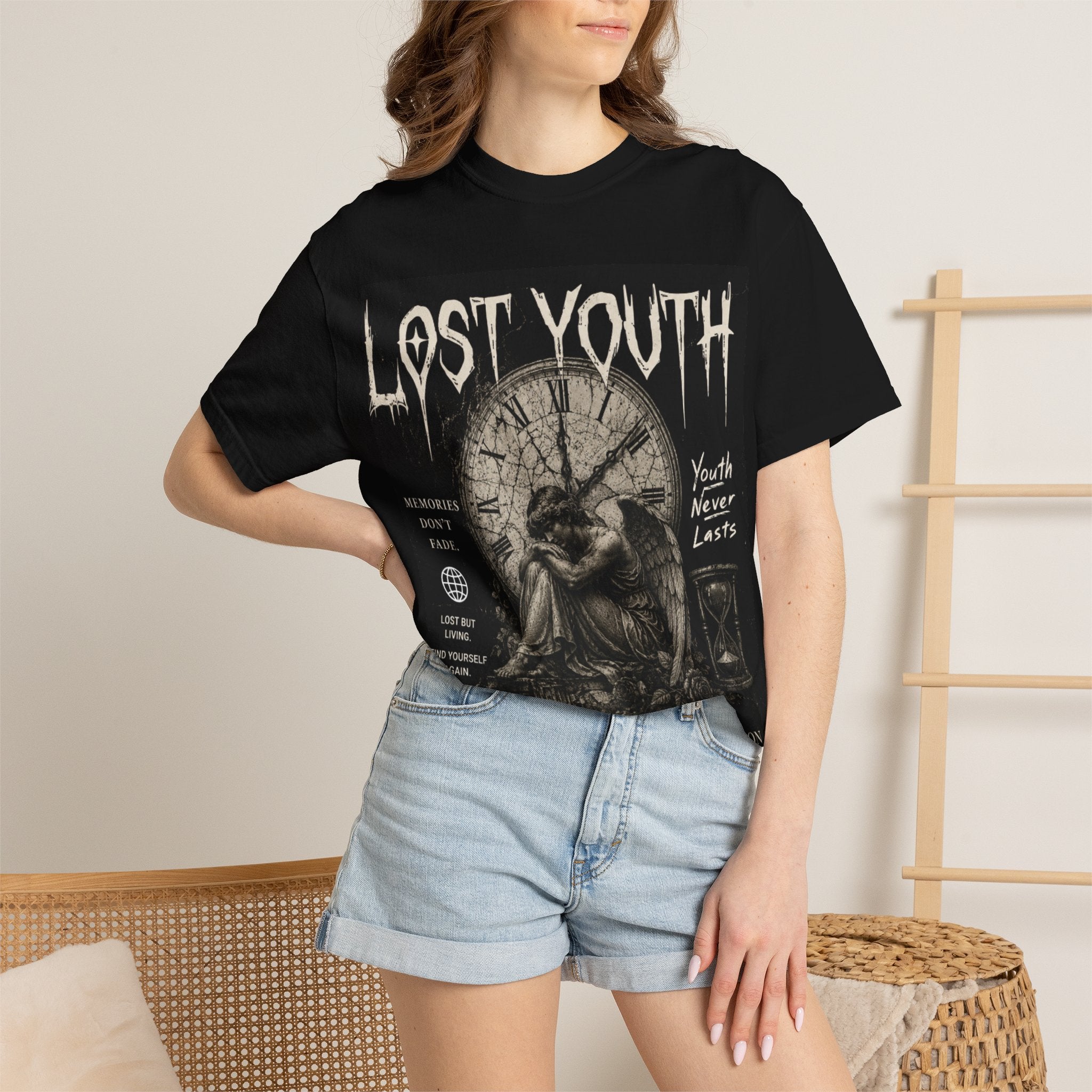 Lost Youth Graphic T-Shirt — Memories Don't Fade Tee