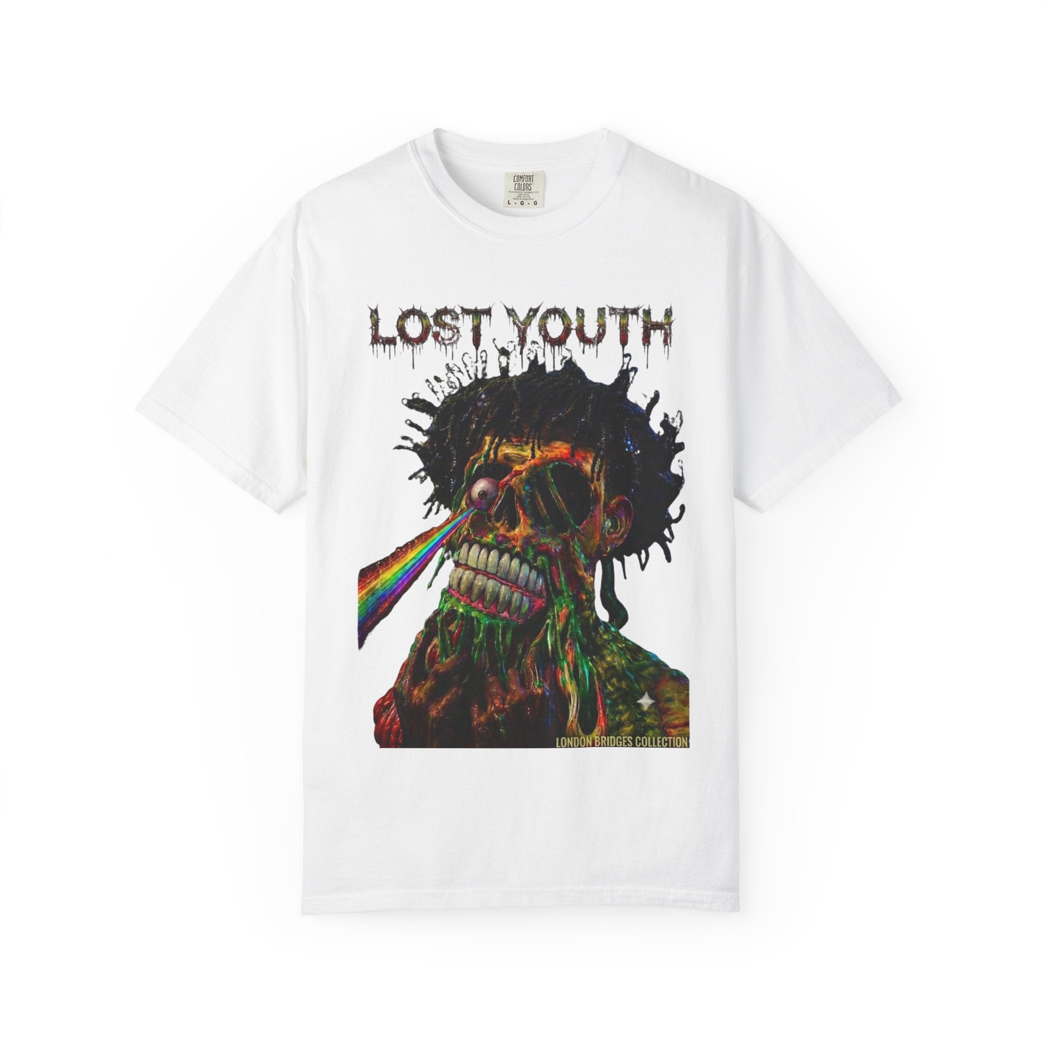 Lost Youth Generation Z — Grunge Horror Graphic Tee