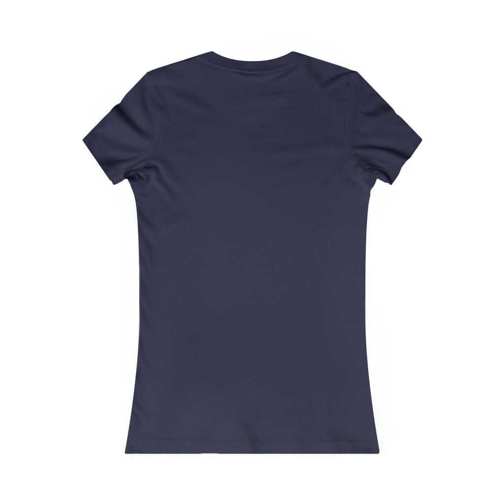 Women's Favorite Tee — 'LBC' Gold Logo Chest T-Shirt