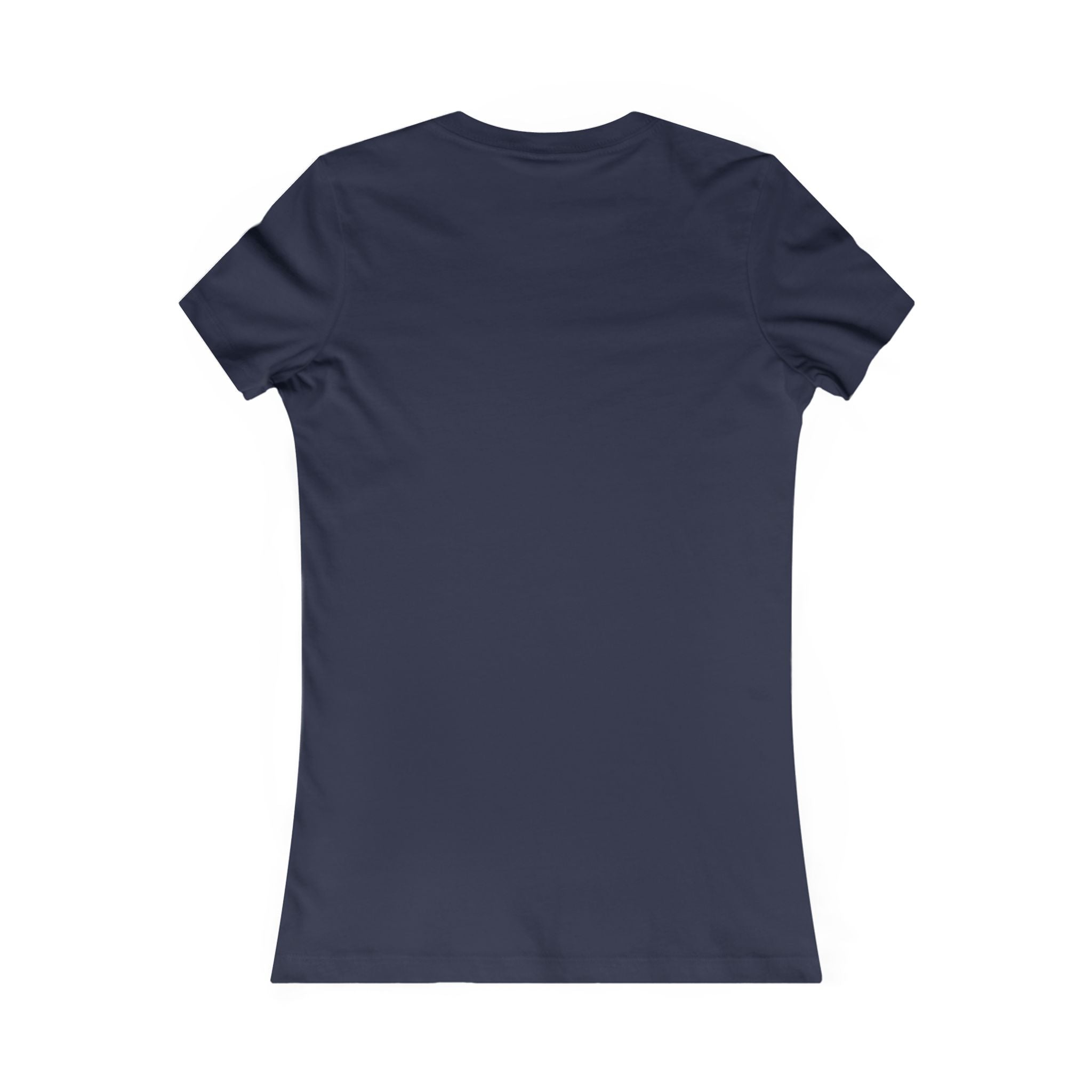 Women's Favorite Tee — 'LBC' Gold Logo Chest T-Shirt