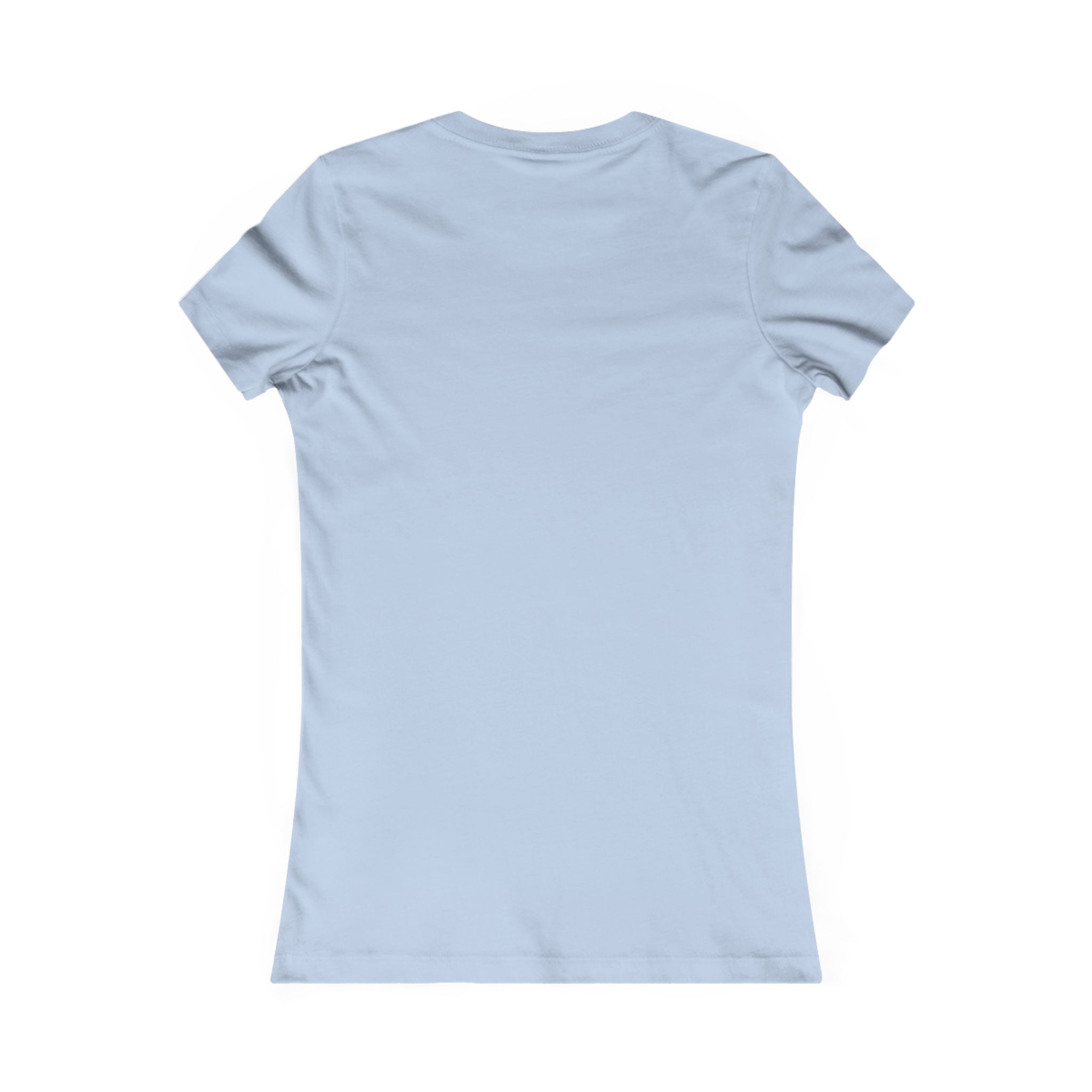 Women's Favorite Tee — 'LBC' Gold Logo Chest T-Shirt