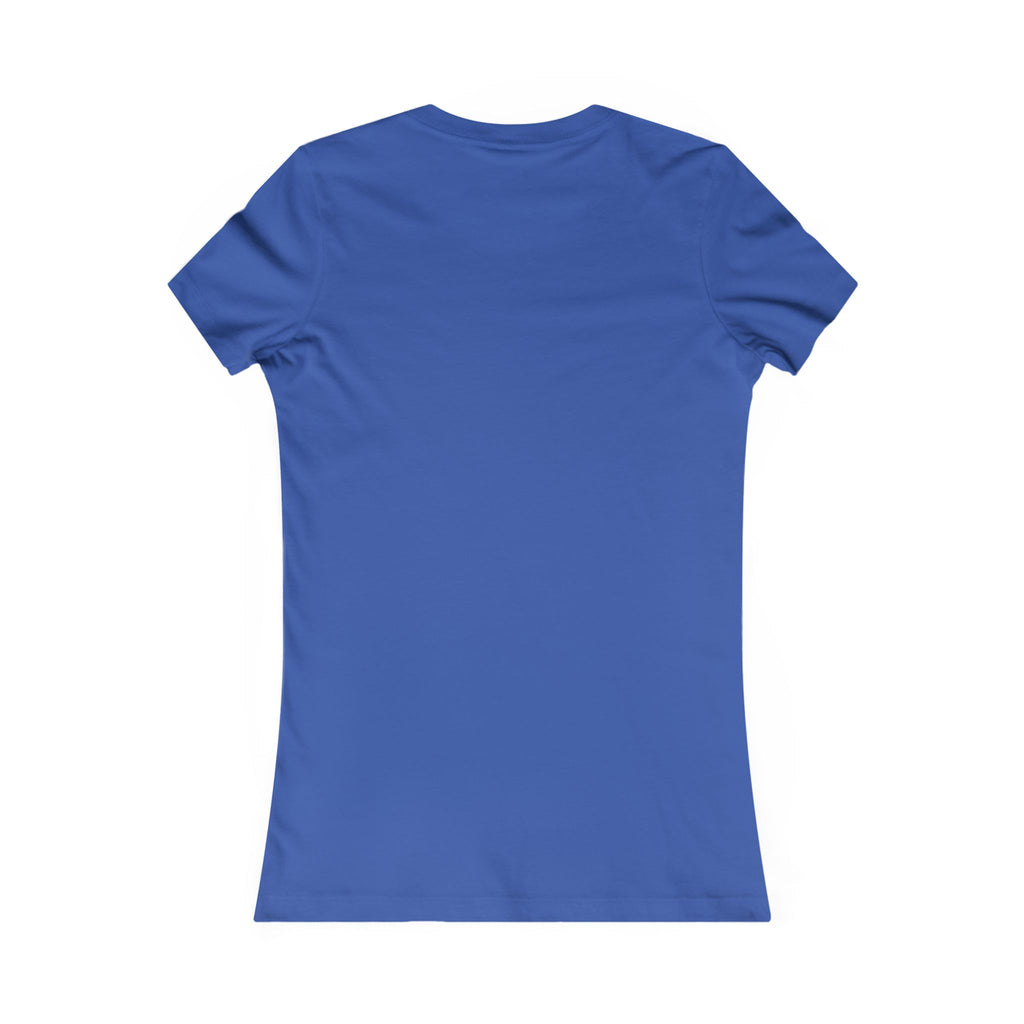 Women's Favorite Tee — 'LBC' Gold Logo Chest T-Shirt