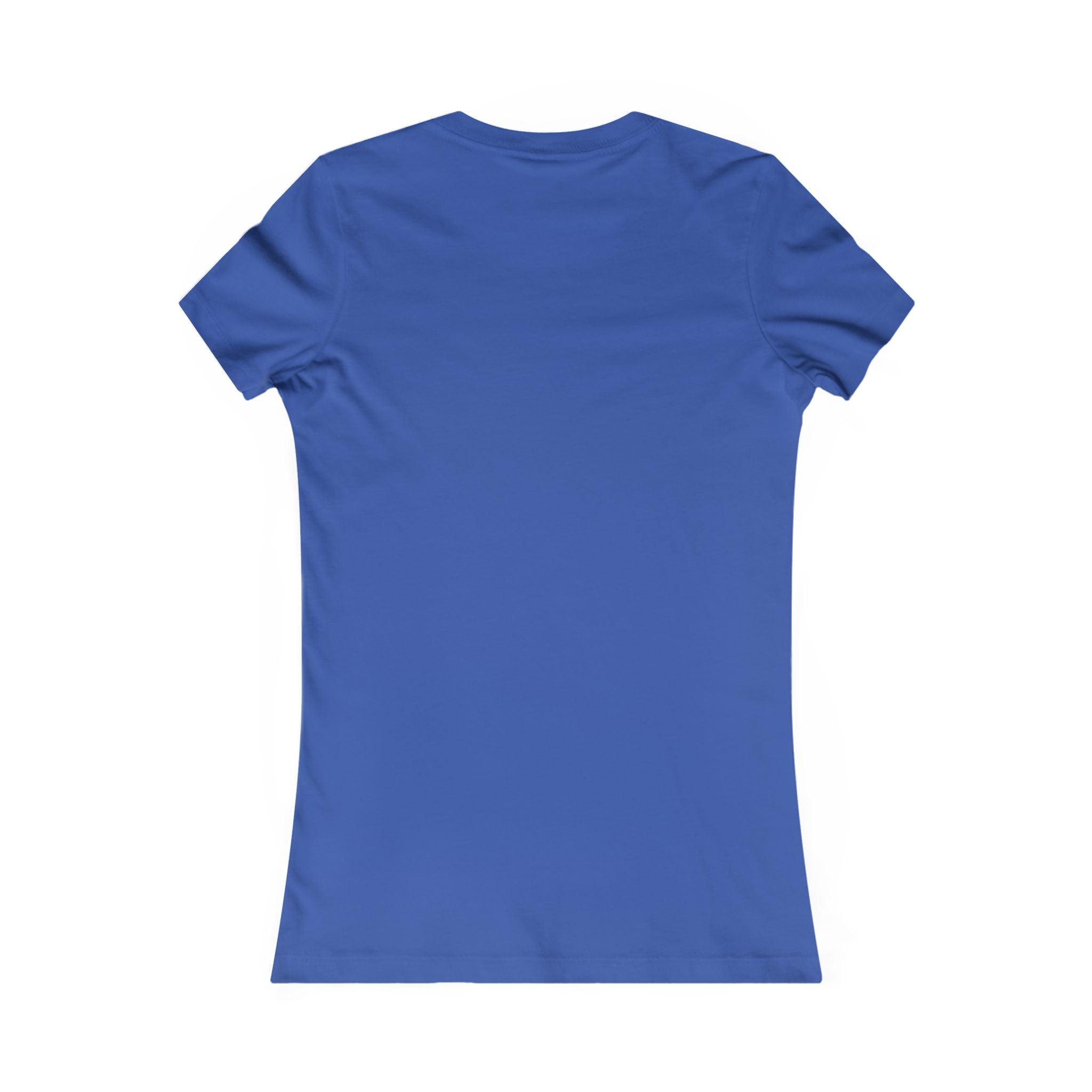 Women's Favorite Tee — 'LBC' Gold Logo Chest T-Shirt