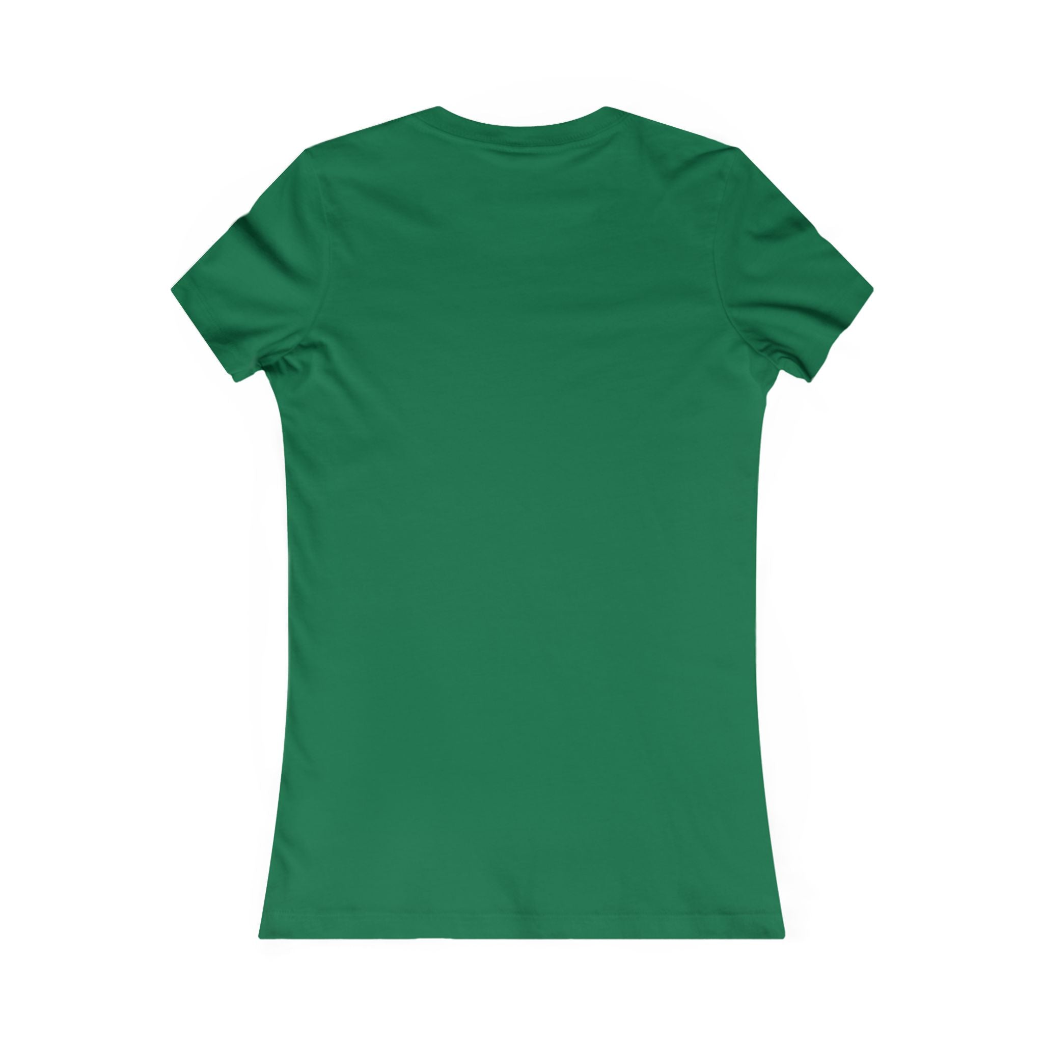 Women's Favorite Tee — 'LBC' Gold Logo Chest T-Shirt