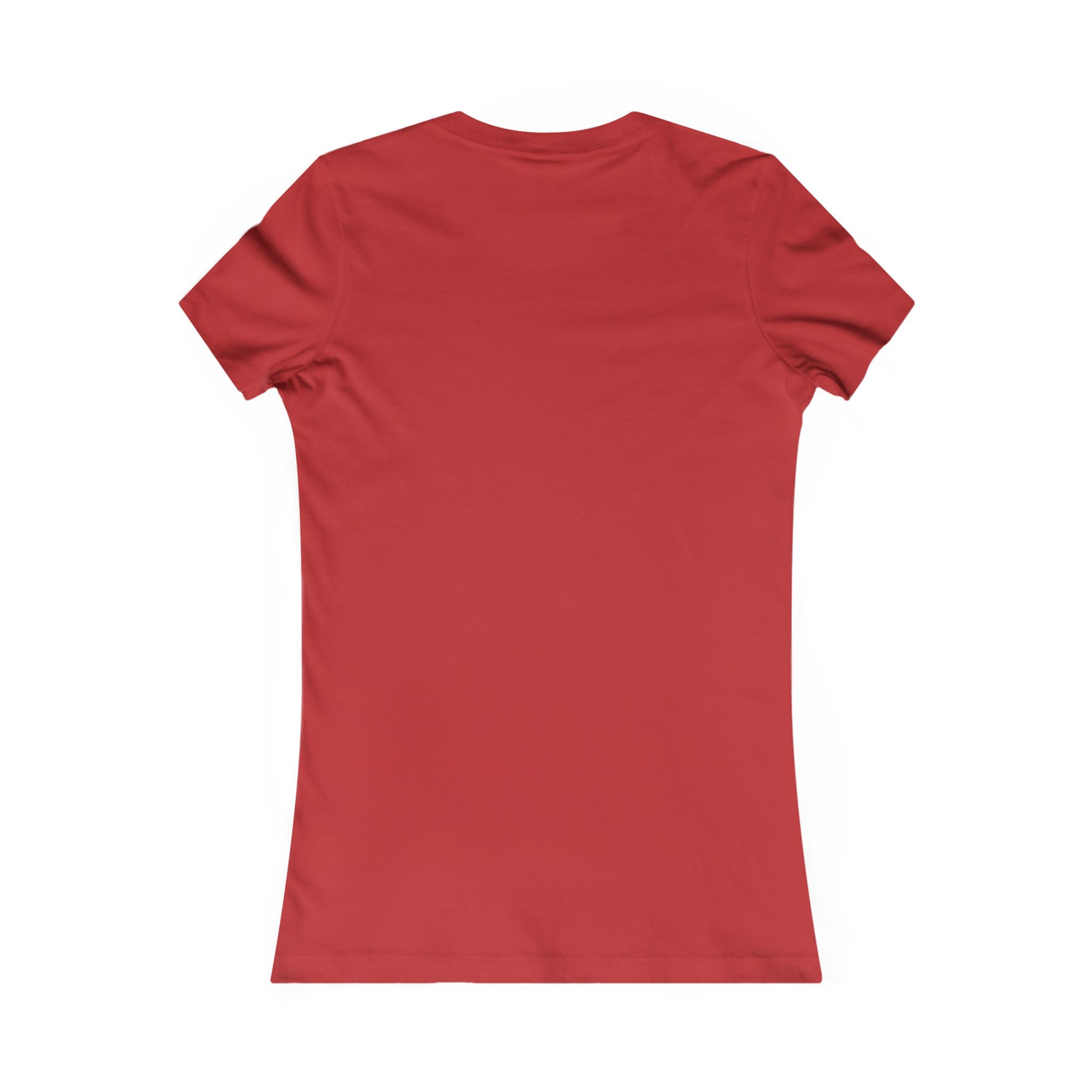 Women's Favorite Tee — 'LBC' Gold Logo Chest T-Shirt