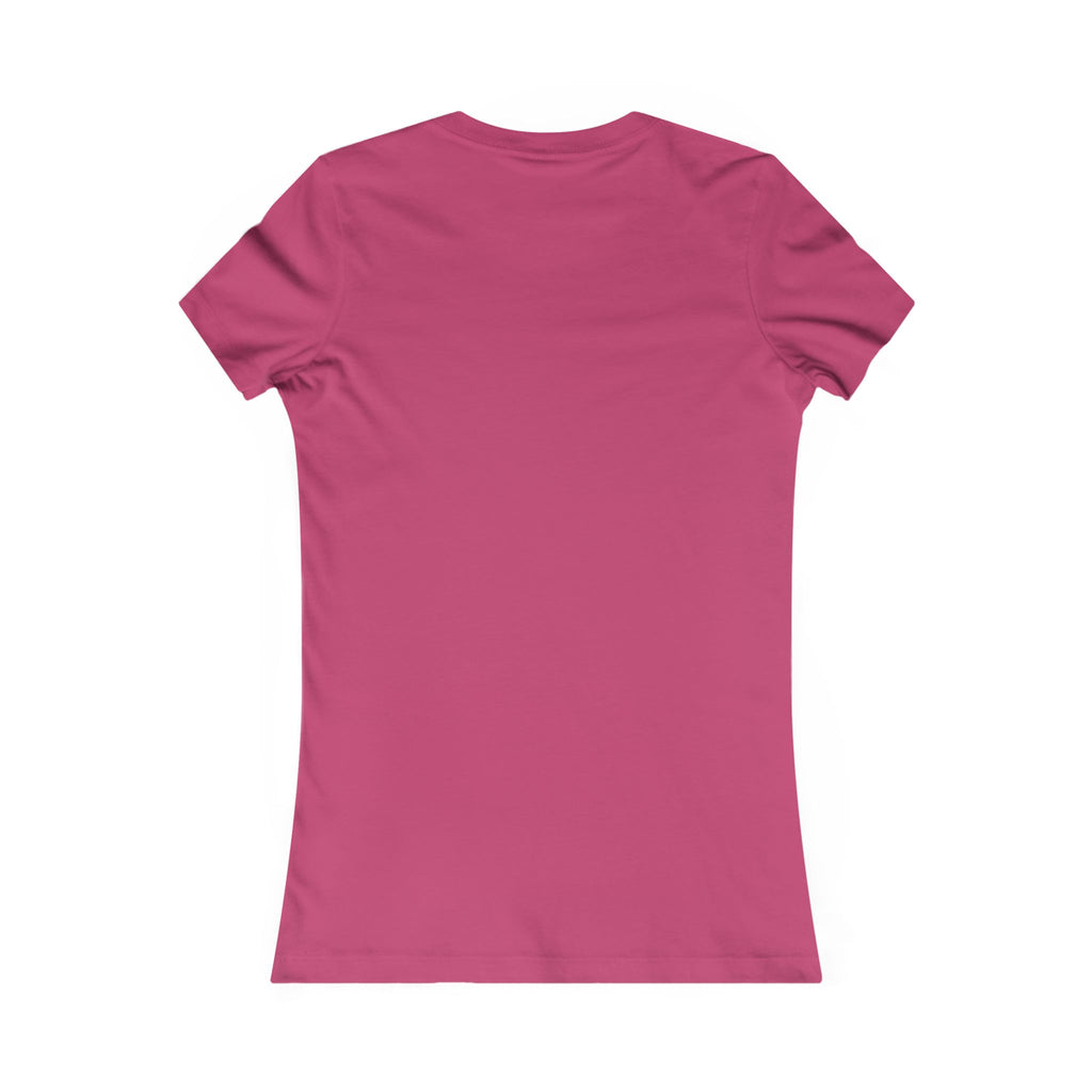 Women's Favorite Tee — 'LBC' Gold Logo Chest T-Shirt