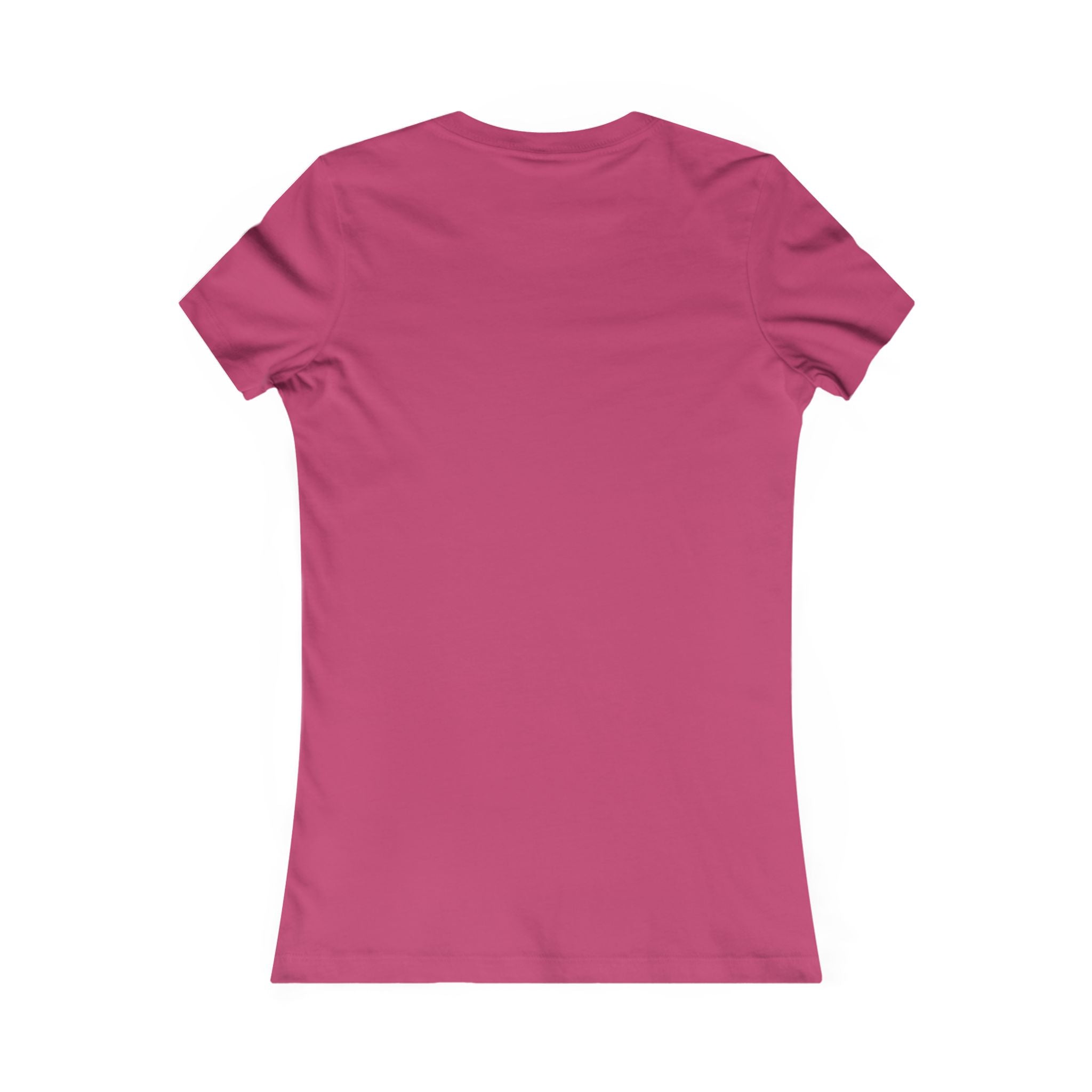 Women's Favorite Tee — 'LBC' Gold Logo Chest T-Shirt
