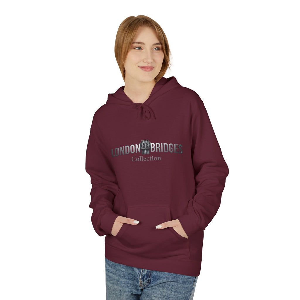 London Bridges Collection Premium Hoodie — Minimalist Travel Graphic Pullover