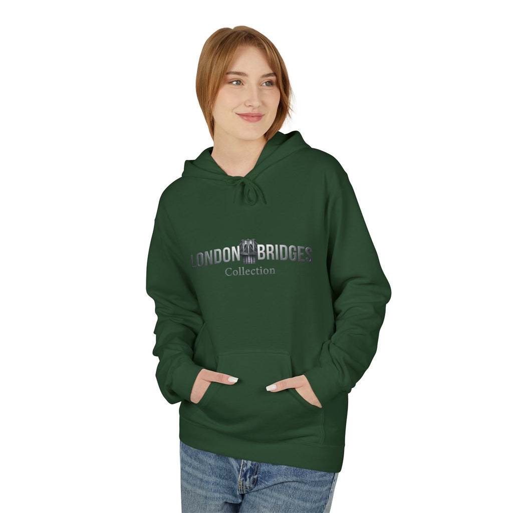 London Bridges Collection Premium Hoodie — Minimalist Travel Graphic Pullover