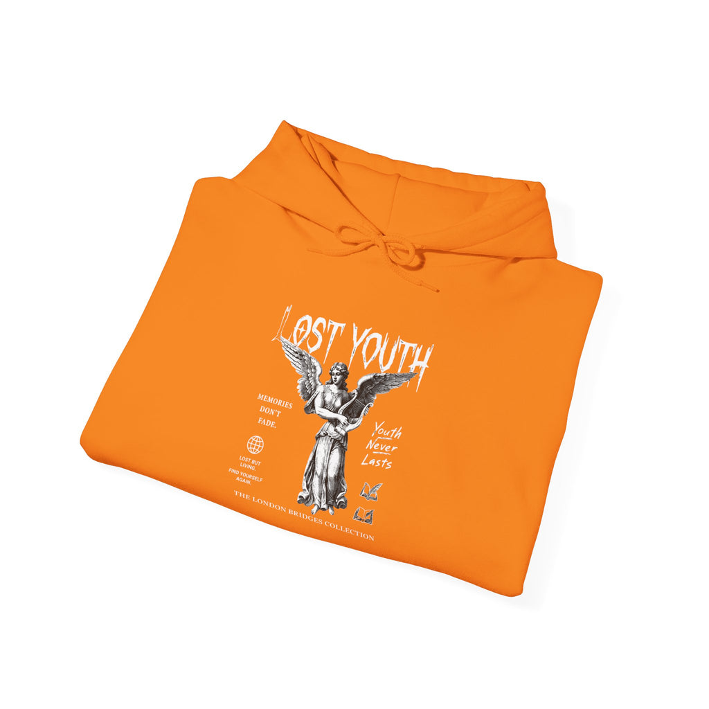 Lost Youth Graphic Hoodie — London Bridges Collection Vintage Art Streetwear