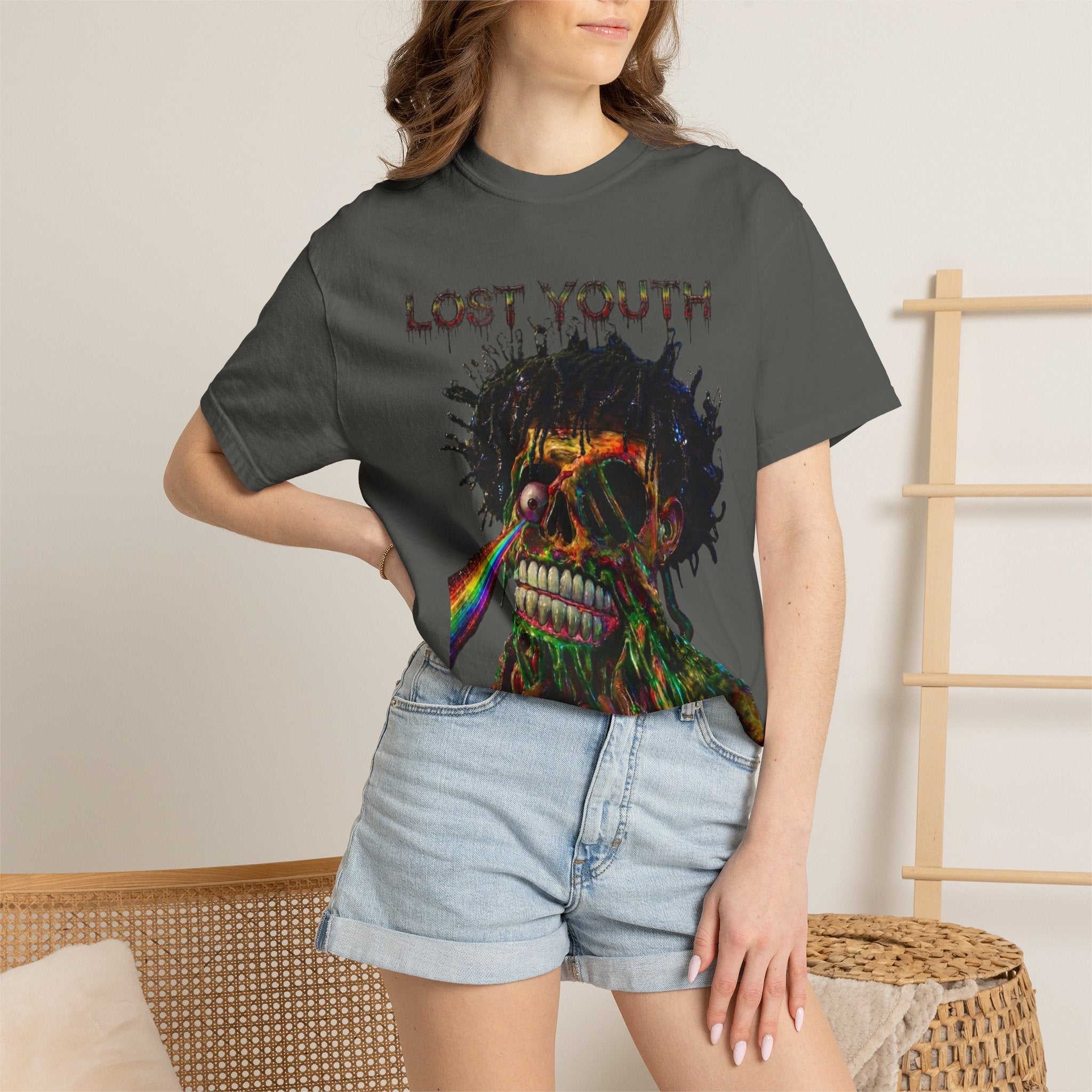 Lost Youth Generation Z  — Grunge Horror Graphic Tee