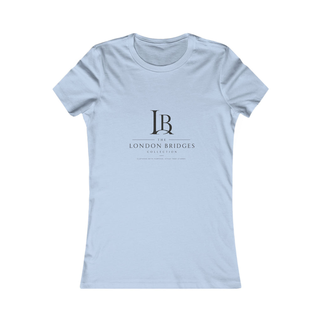 Women's Logo Tee — London Bridges Collection Minimalist Graphic T-Shirt