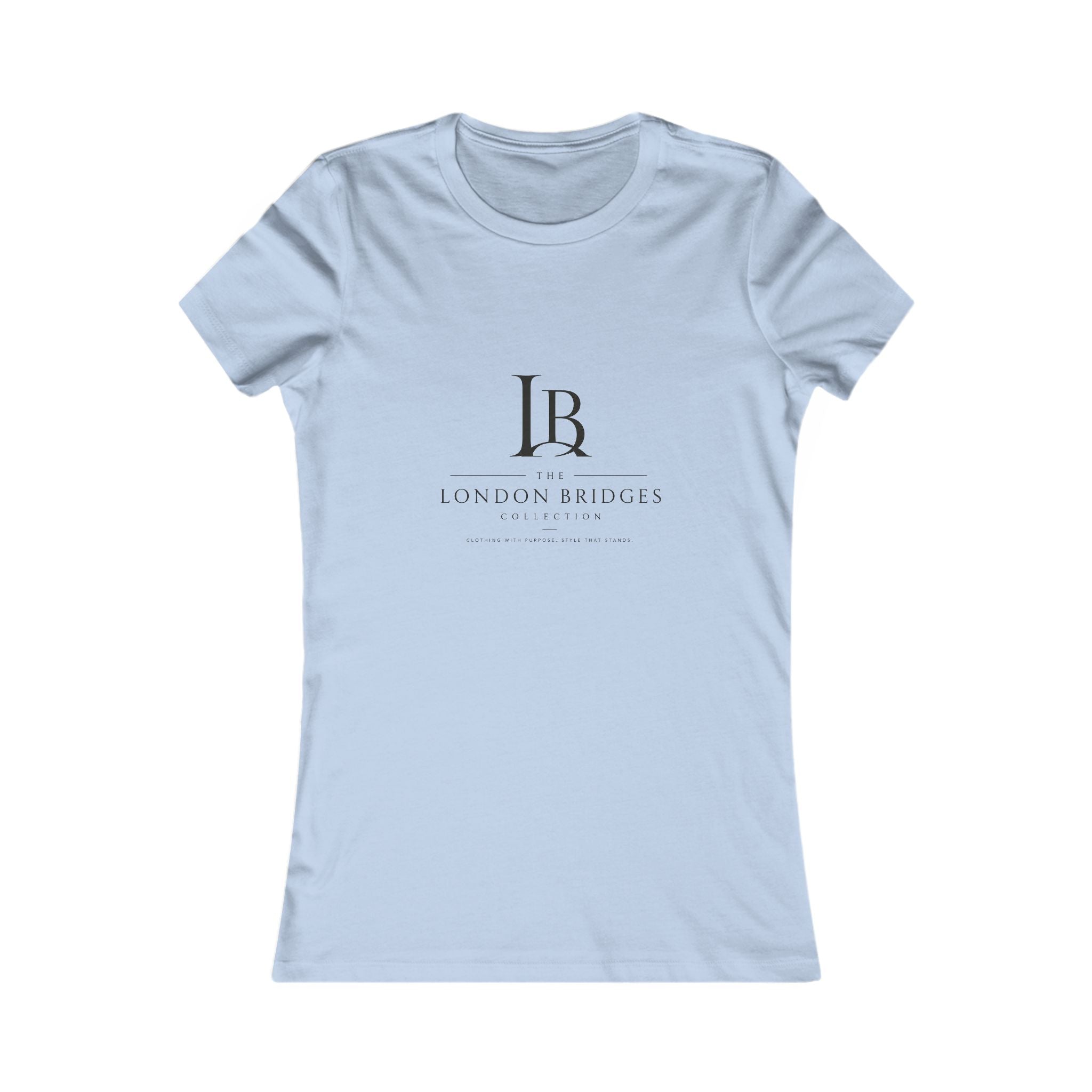 Women's Logo Tee — London Bridges Collection Minimalist Graphic T-Shirt