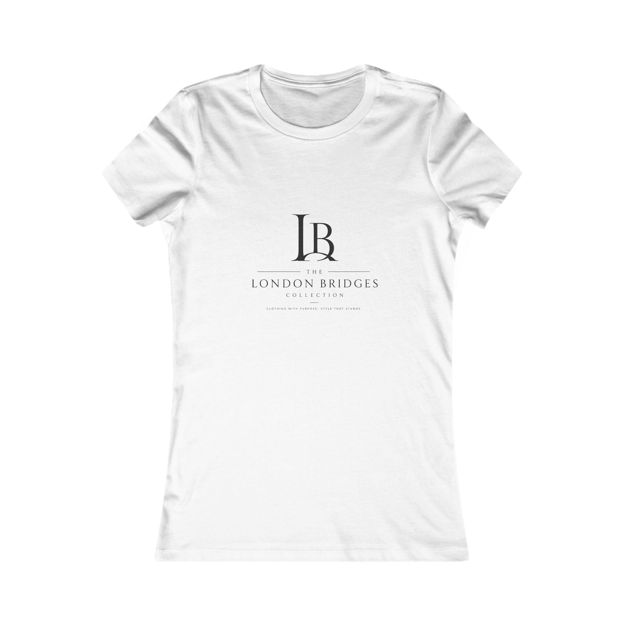 Women's Logo Tee — London Bridges Collection Minimalist Graphic T-Shirt