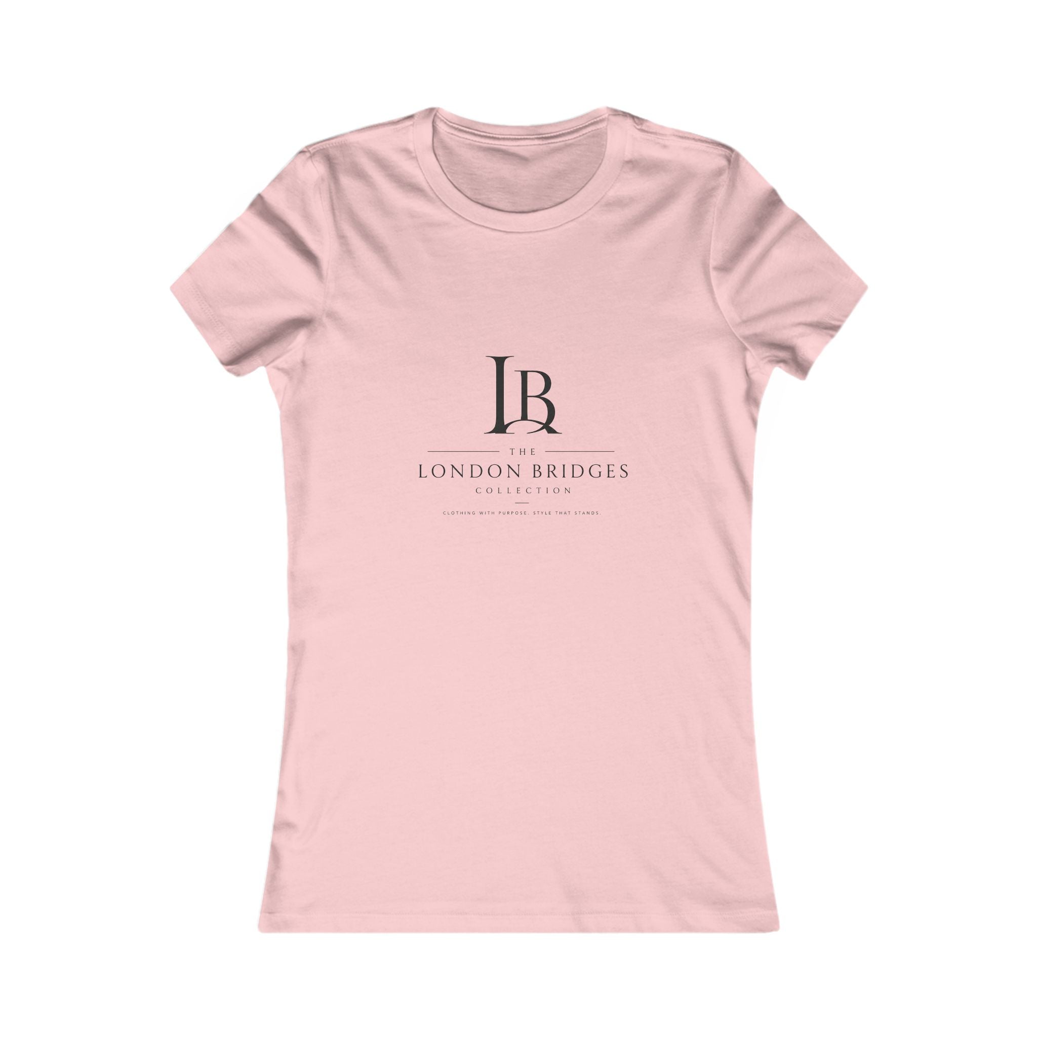 Women's Logo Tee — London Bridges Collection Minimalist Graphic T-Shirt