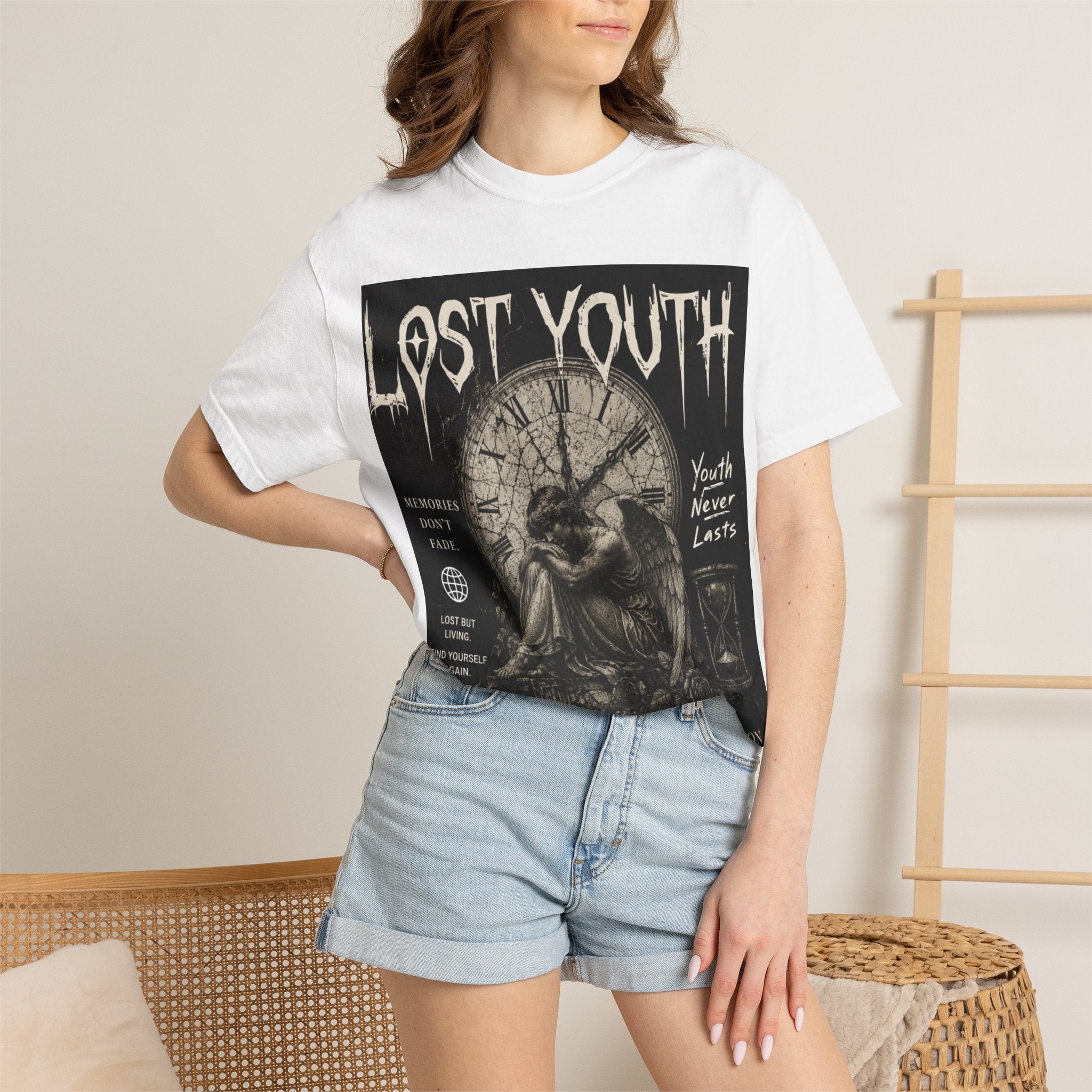 Lost Youth Graphic T-Shirt — Memories Don't Fade Tee