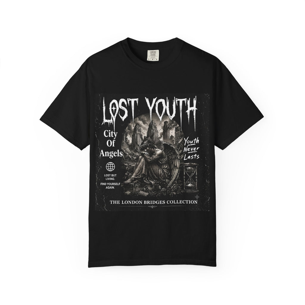 Lost Youth Graphic T-Shirt — City of Angels Vintage Band Tee
