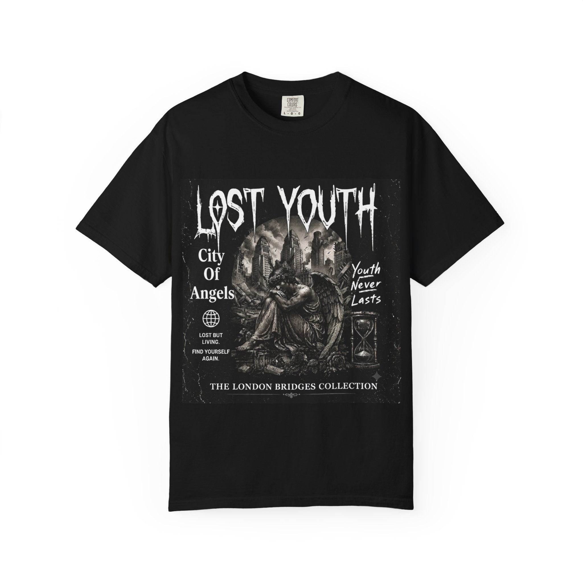 Lost Youth Graphic T-Shirt — City of Angels Vintage Band Tee