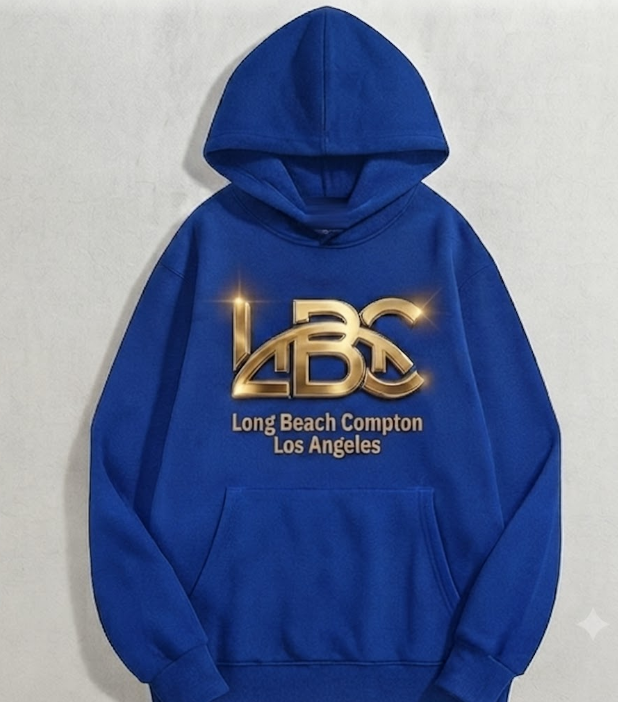 Men's Premium LBC Collection Blue Hoodie