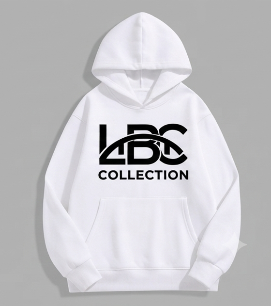 LBC Collection Premium White Hoodie