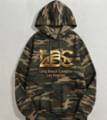 LBC Premium Gold Logo Camouflage Soft Cotton Hoodie